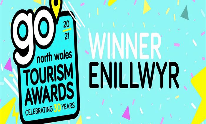 Go North Wales Tourism Awards 2021 - Winner 'Best B&B/Inn of the Year'.